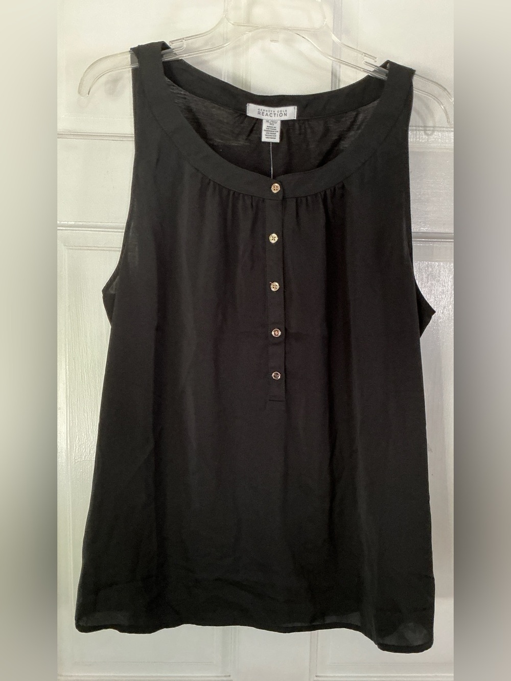 NEW KENNETH COLE REACTION SLEEVELESS TOP